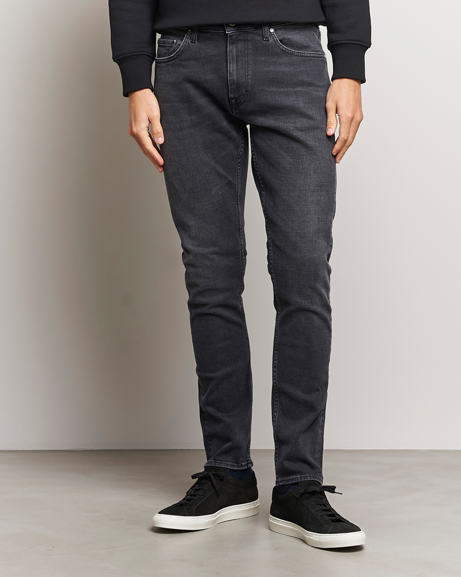 Homme | Jeans | Tiger of Sweden | Pistolero Stretch Cotton Jeans Black