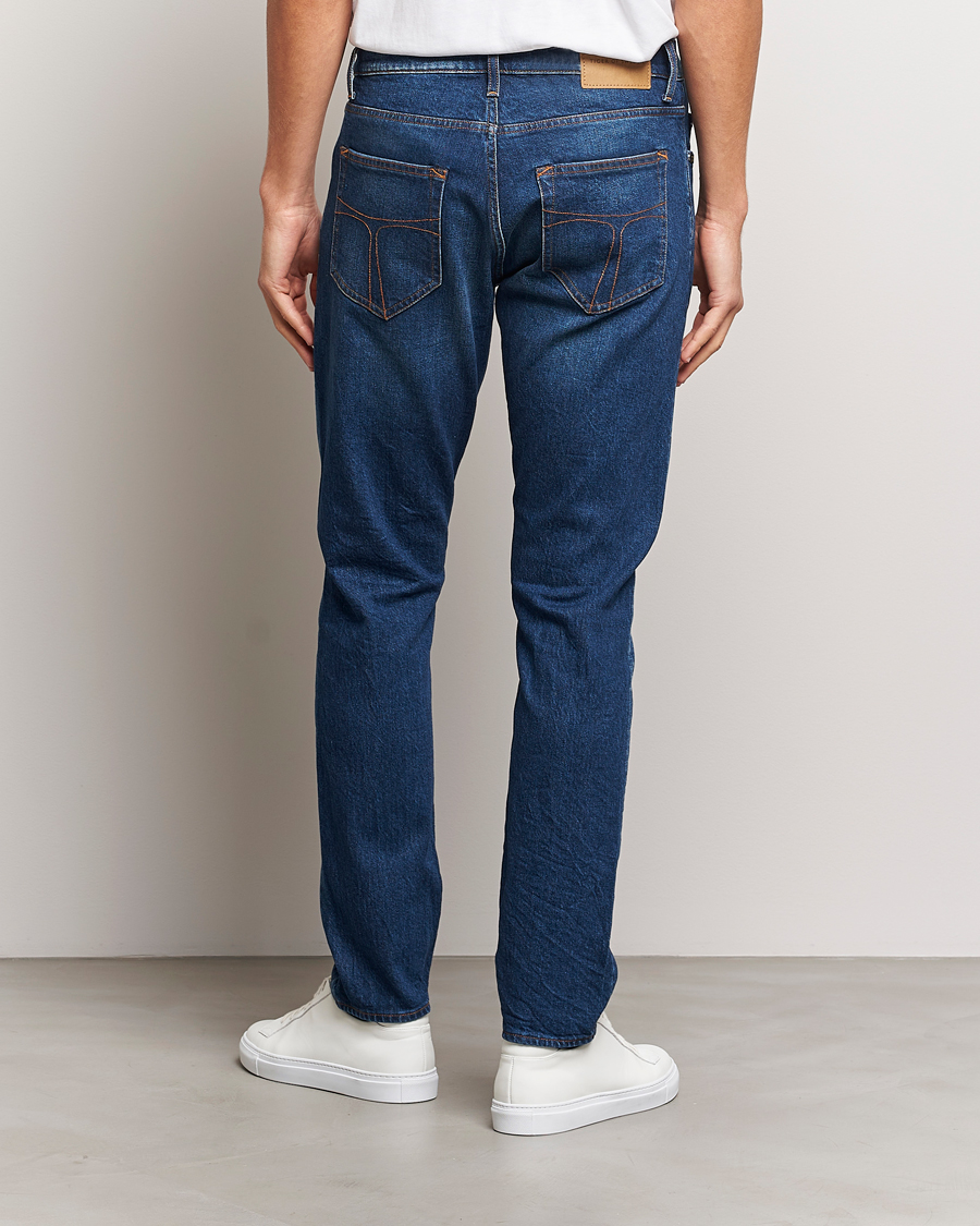 Homme | Jeans | Tiger of Sweden | Pistolero Stretch Cotton Jeans Dust Blue