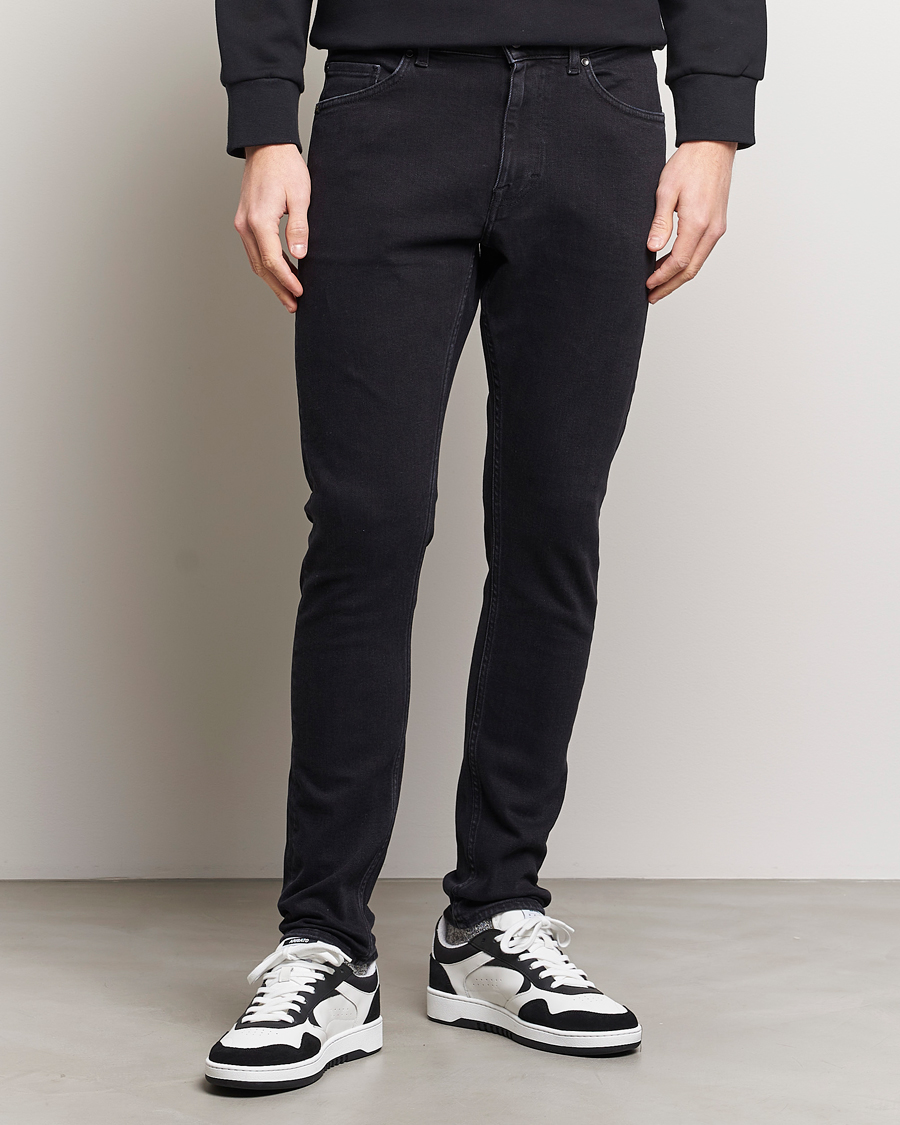 Homme | Jeans | Tiger of Sweden | Evolve Stretch Cotton Jeans Black