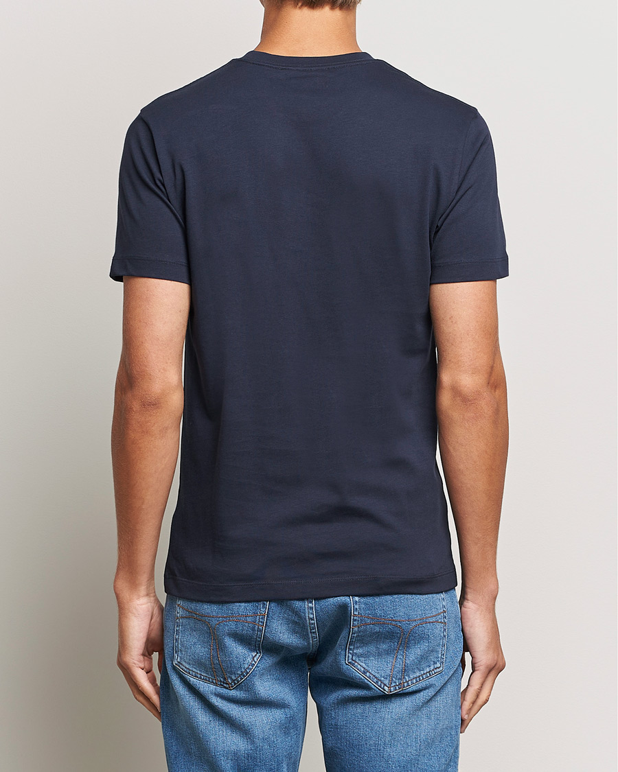 Homme | T-shirts | Tiger of Sweden | Dillan Crew Neck Logo T-Shirt Light Ink