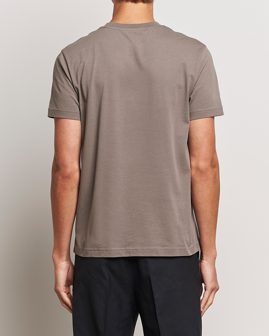 Homme | T-shirts | Tiger of Sweden | Dillan Crew Neck T-Shirt Dark Stone