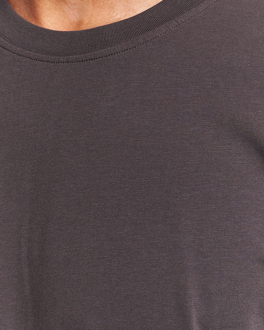 Homme | T-shirts | Tiger of Sweden | Dillan Crew Neck T-Shirt Coffee