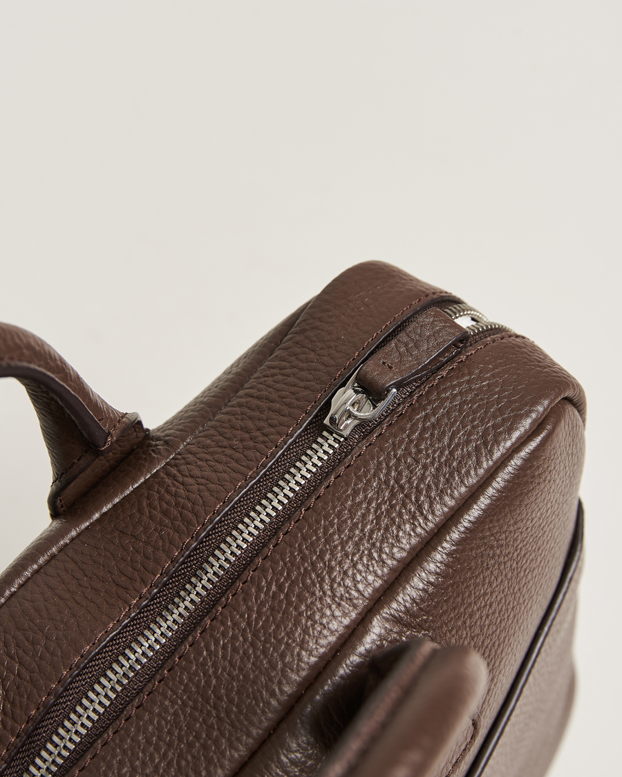 Homme | Tiger of Sweden Beckholmen Leather Briefcase Brown | Tiger of Sweden | Beckholmen Leather Briefcase Brown