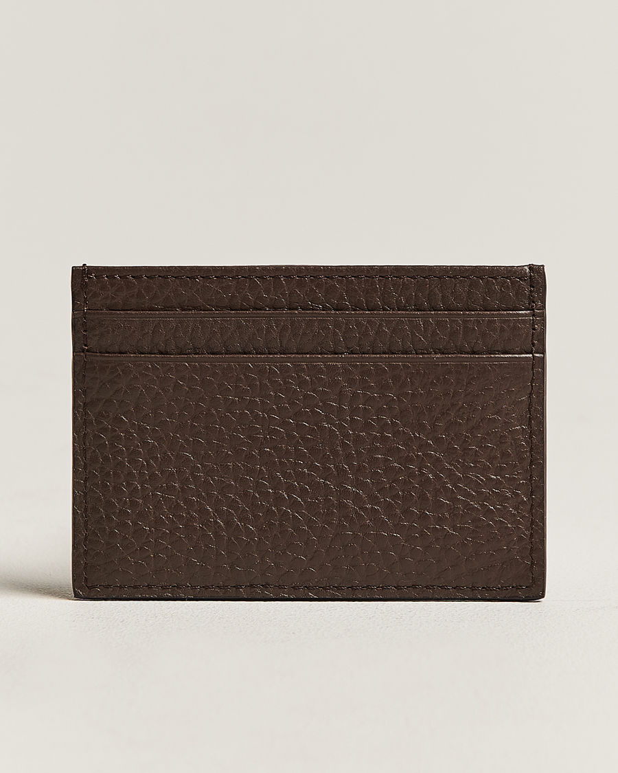 Homme | Tiger of Sweden Wharf Leather Card Holder Brown | Tiger of Sweden | Wharf Leather Card Holder Brown