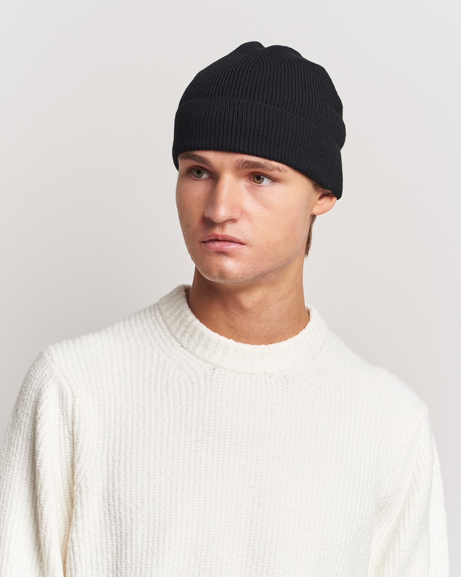 Homme | Tiger of Sweden Hedqvist Wool Beanie Black | Tiger of Sweden | Hedqvist Wool Beanie Black
