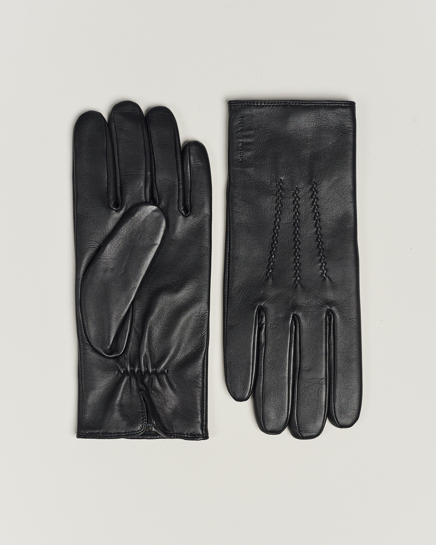 Homme | Tiger of Sweden Garvin Leather Gloves Black | Tiger of Sweden | Garvin Leather Gloves Black