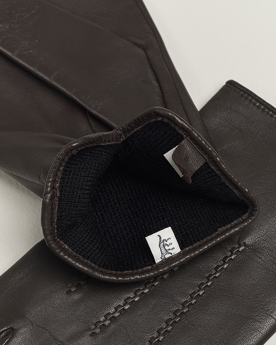 Homme | Tiger of Sweden Garvin Leather Gloves Brown | Tiger of Sweden | Garvin Leather Gloves Brown