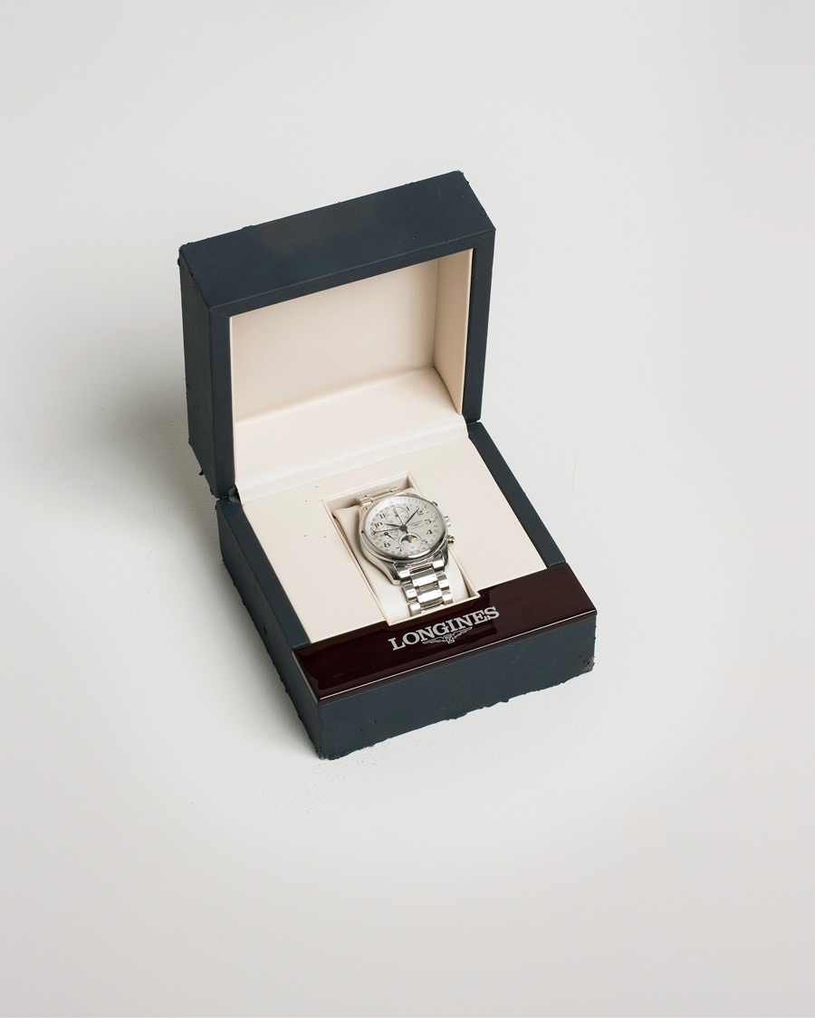 Homme | Pre-Owned & Vintage Watches | Longines Pre-Owned | Master Collection L2.673.4.03.6 Steel White