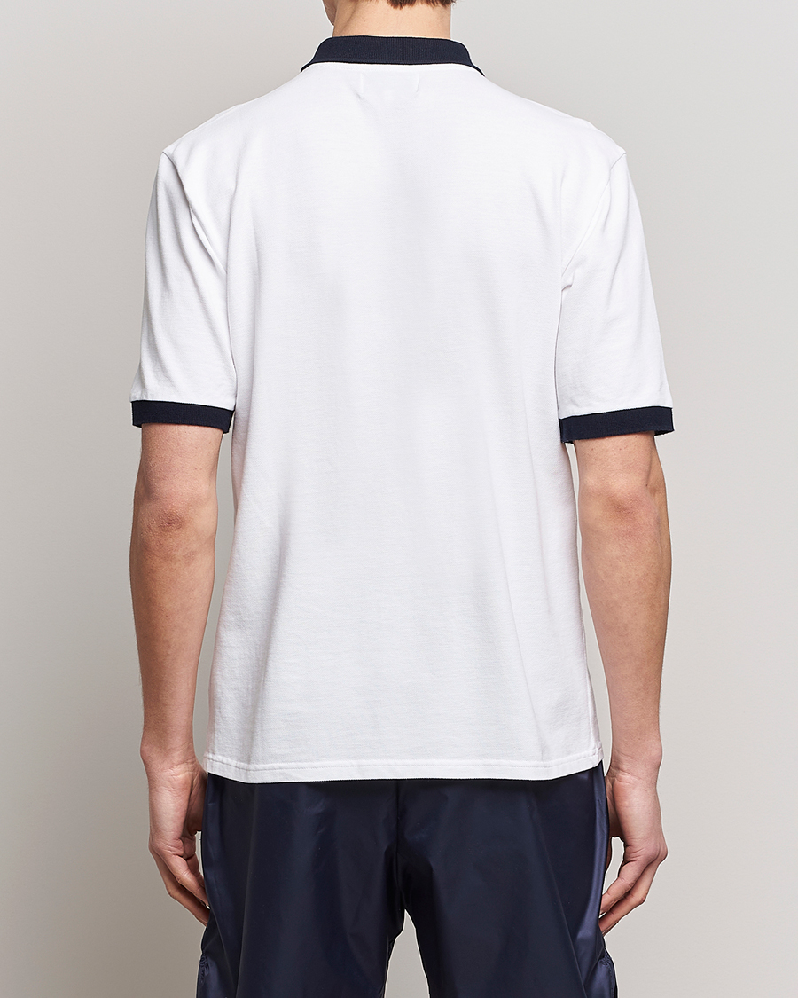 Homme | Polos | Palmes | Arthur Short Sleeve Polo White