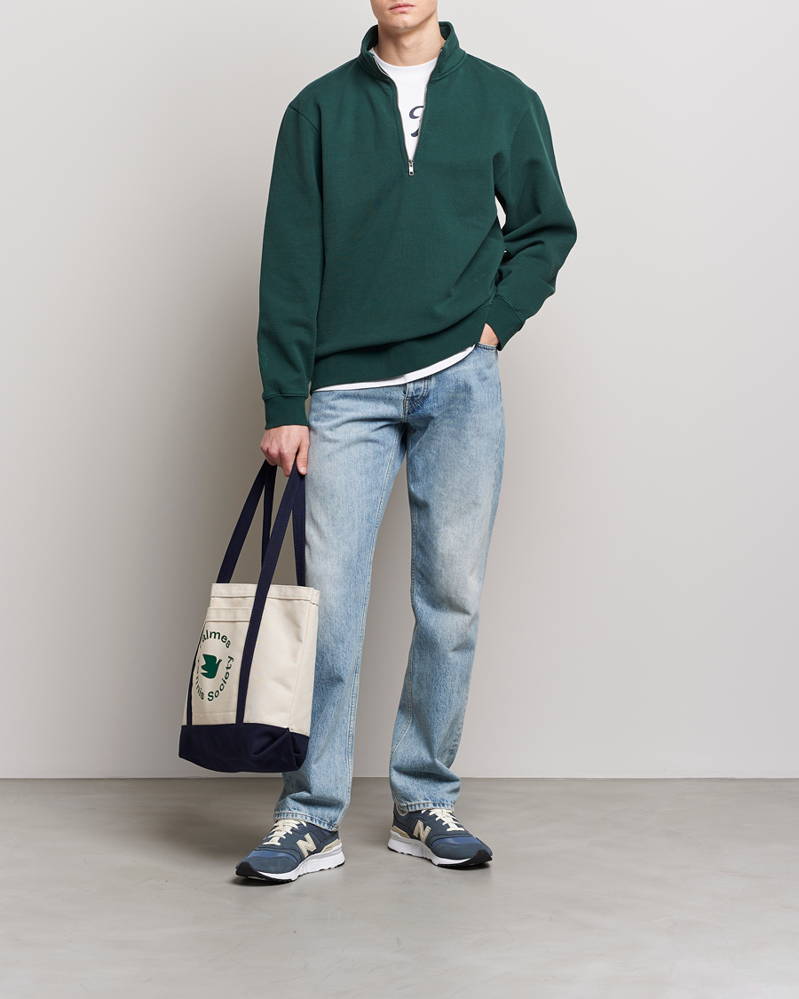 Homme | Pulls Et Tricots | Palmes | Jojo Zip Sweater Dark Green