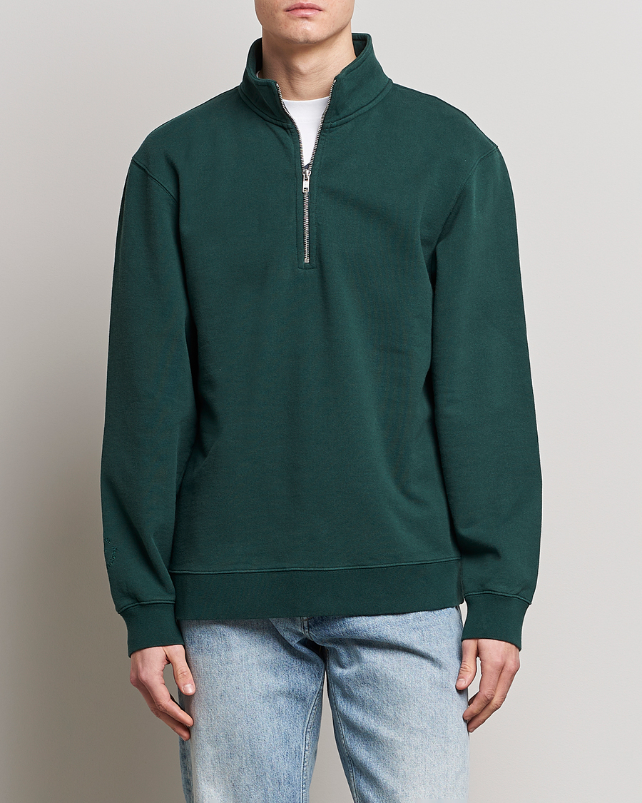 Homme | Pulls Et Tricots | Palmes | Jojo Zip Sweater Dark Green