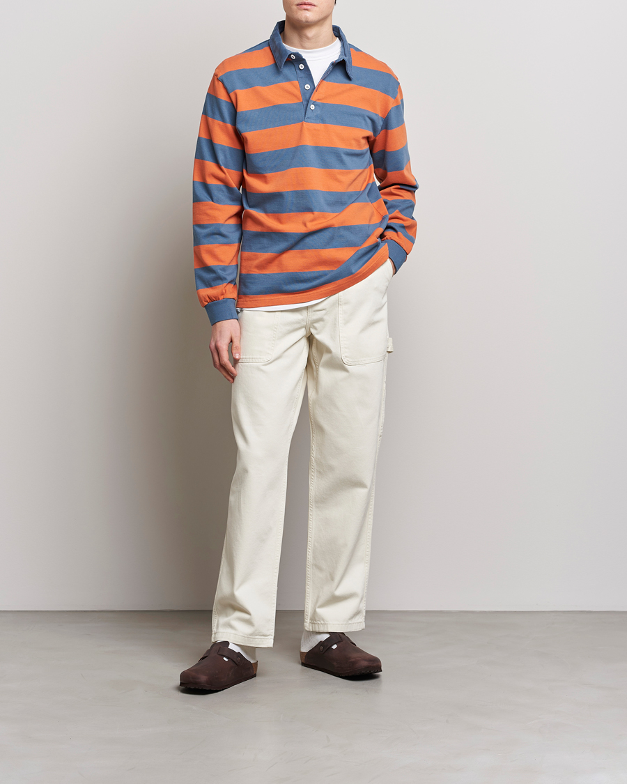 Homme | Pulls Et Tricots | Palmes | Colt Rugby Shirt Blueish Grey