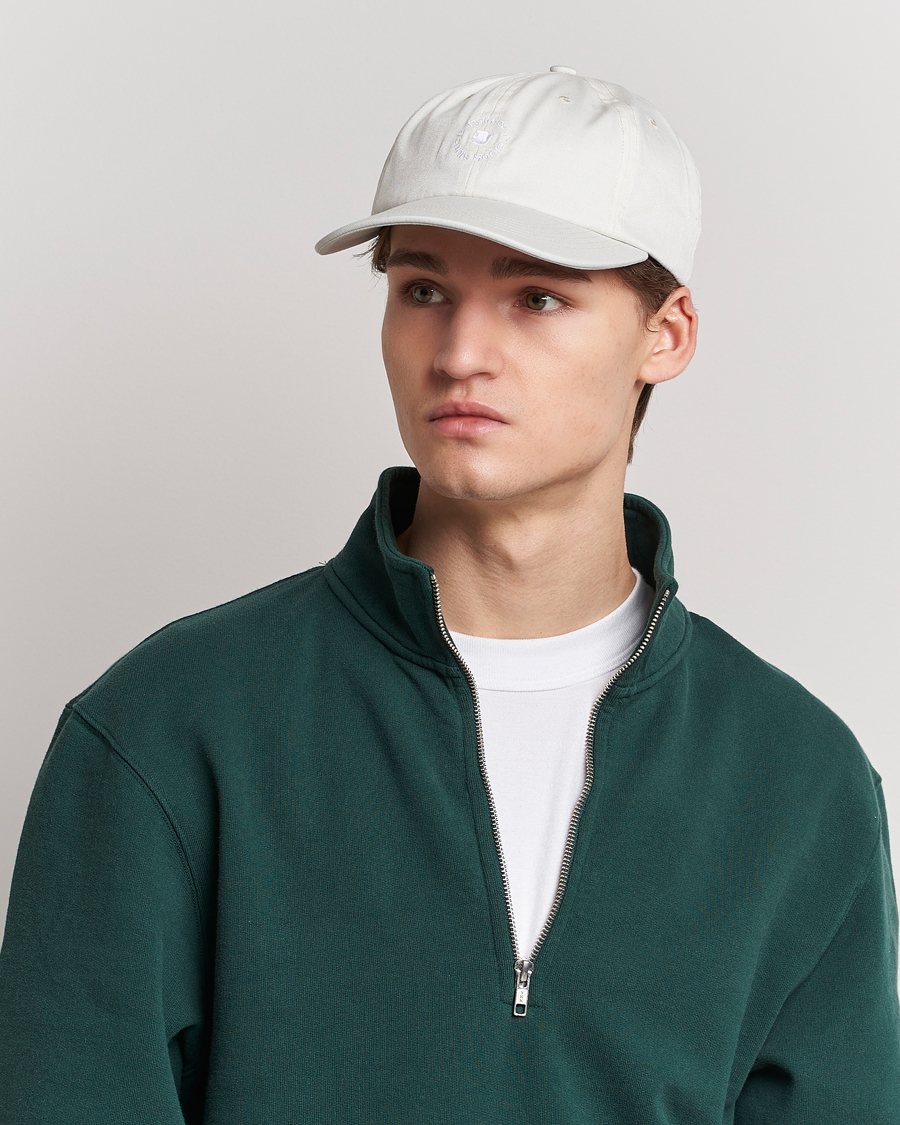 Homme | Palmes Circle 6-Panel Cap Off White | Palmes | Circle 6-Panel Cap Off White