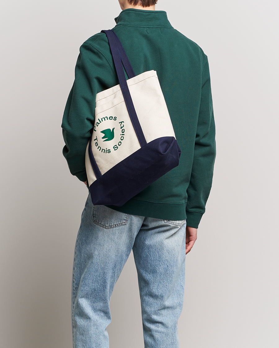Homme |  | Palmes | Society Tote Bag Navy