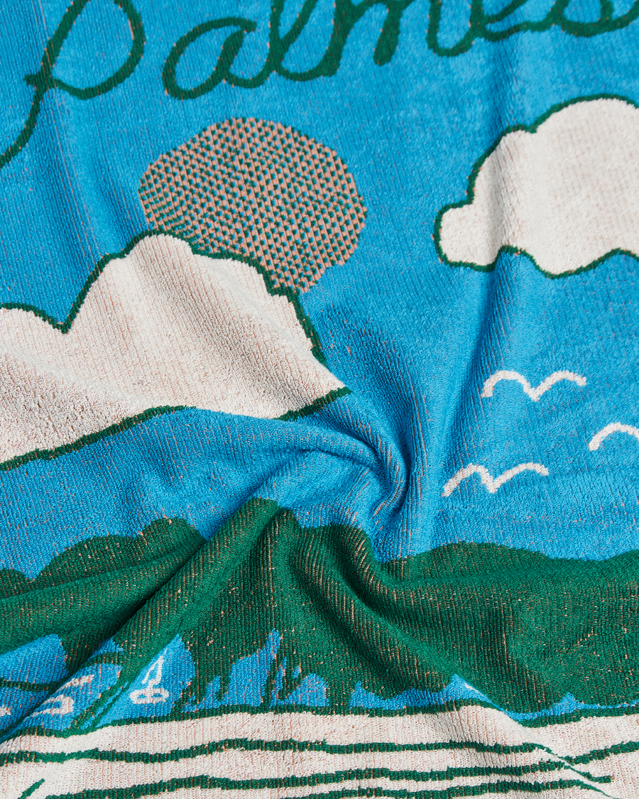 Homme | Tissus | Palmes | Vilas Tennis Towel Multi