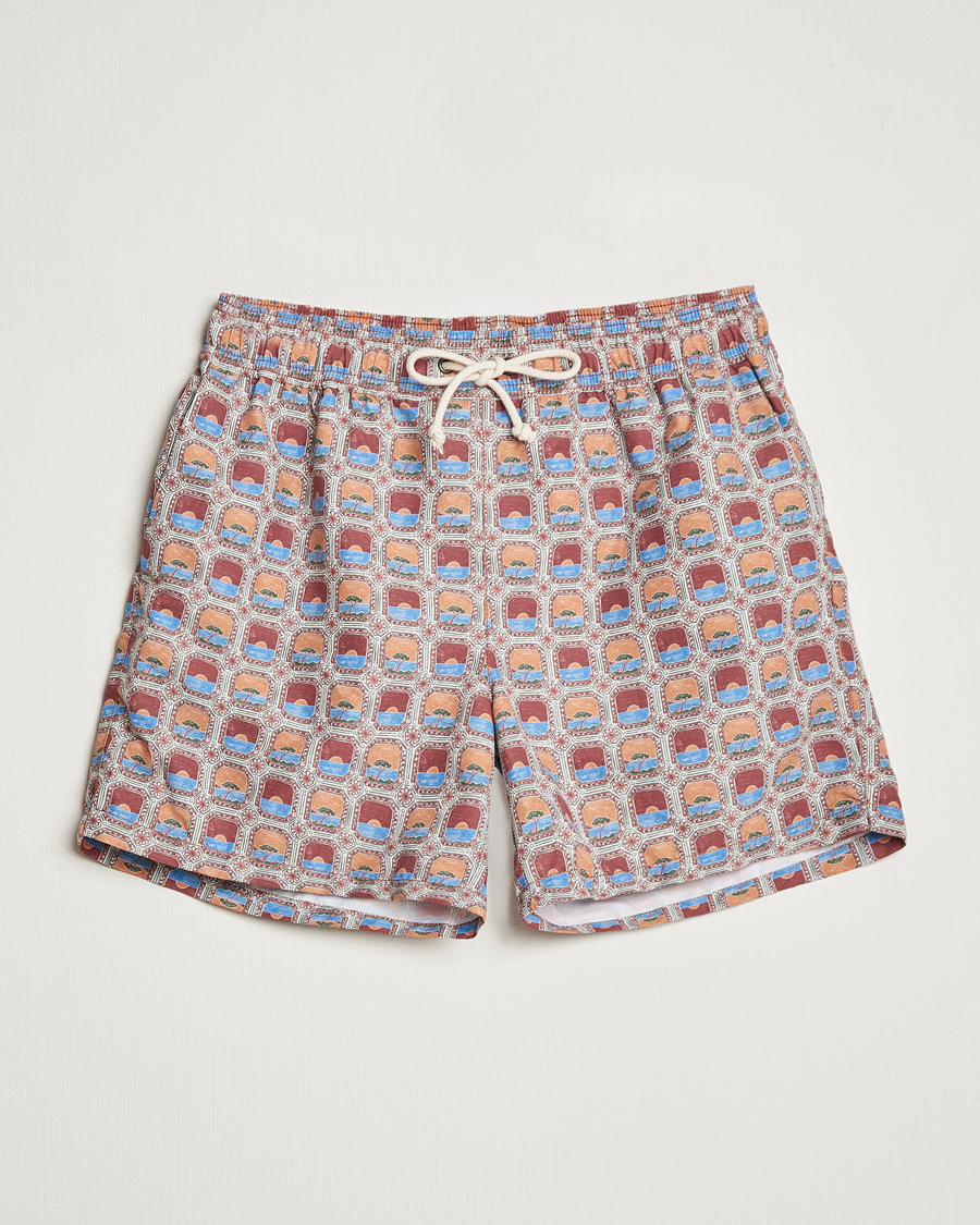 Homme | Maillots De Bain | Ripa Ripa | Printed Swimshorts Red/Blue