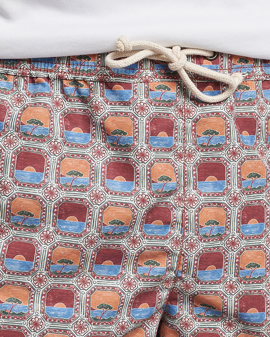 Homme | Maillots De Bain | Ripa Ripa | Printed Swimshorts Red/Blue
