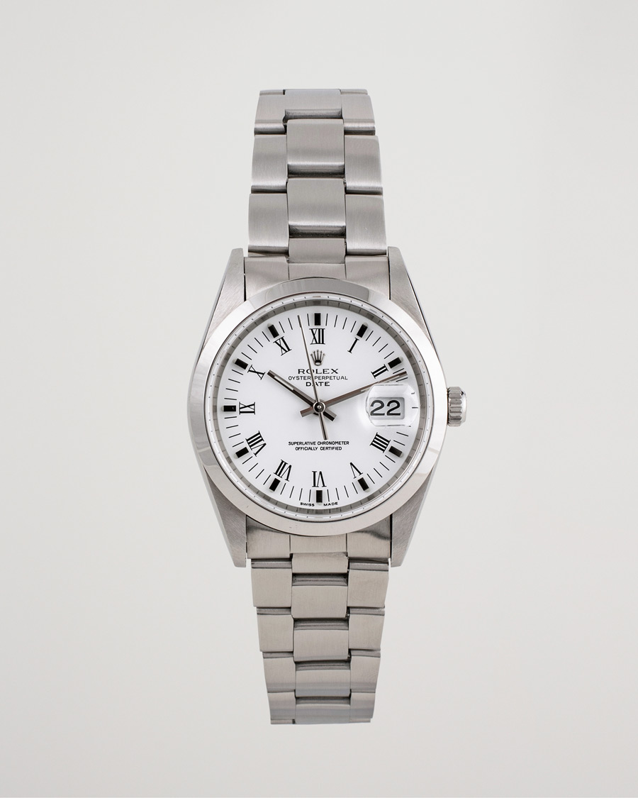 Homme | Pre-Owned & Vintage Watches | Rolex Pre-Owned | Date 15200 Oyster Perpetual Steel White