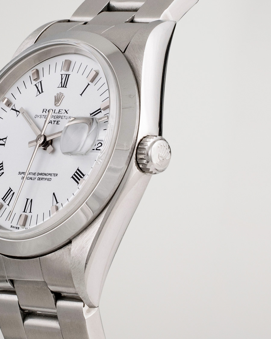 Homme | Pre-Owned & Vintage Watches | Rolex Pre-Owned | Date 15200 Oyster Perpetual Steel White