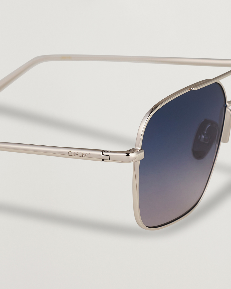 Homme | CHIMI Aviator Sunglasses Frosted Blue | CHIMI | Aviator Sunglasses Frosted Blue
