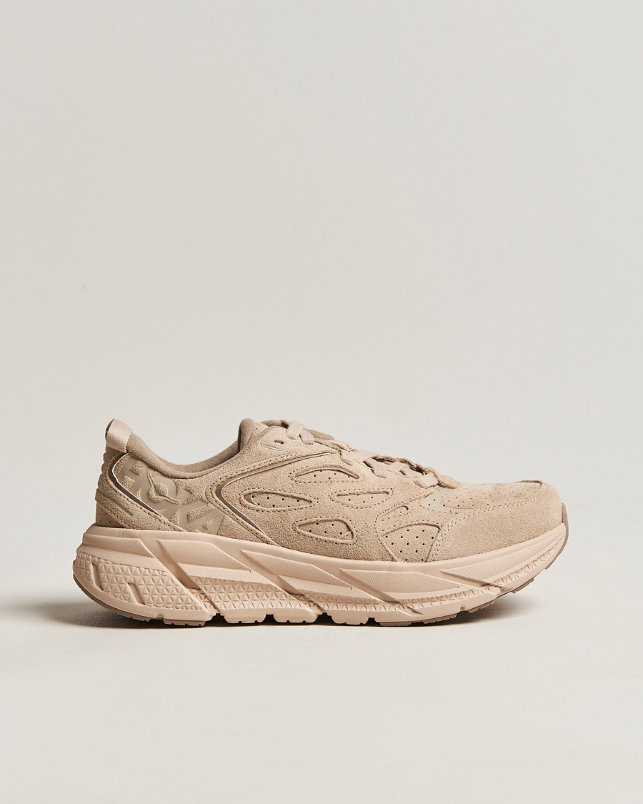 Homme | Clifton L Suede Shifting Sand/Dune | Hoka | Clifton L Suede Shifting Sand/Dune