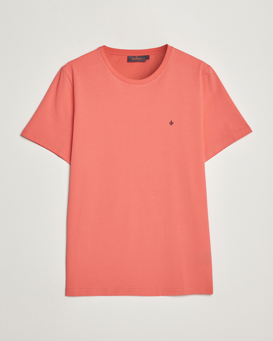 Homme | T-shirts | Morris | James Cotton T-Shirt Cerise