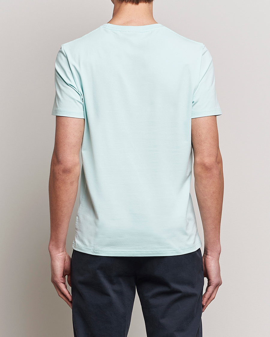 Homme | T-shirts | Morris | James Cotton T-Shirt Turquoise