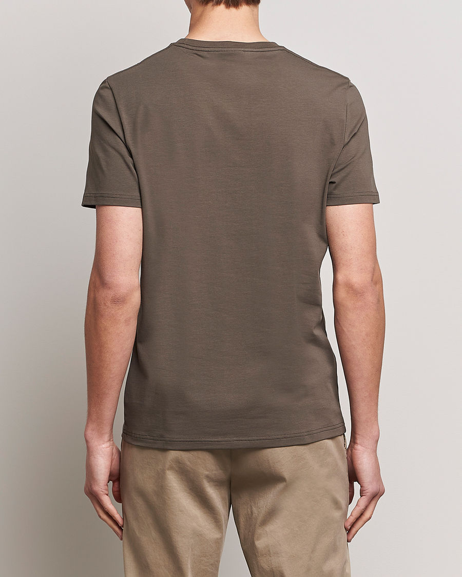 Homme | T-shirts | Morris | James Cotton T-Shirt Brown