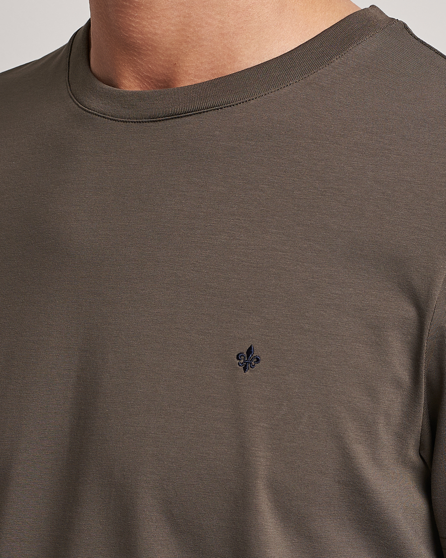 Homme | T-shirts | Morris | James Cotton T-Shirt Brown