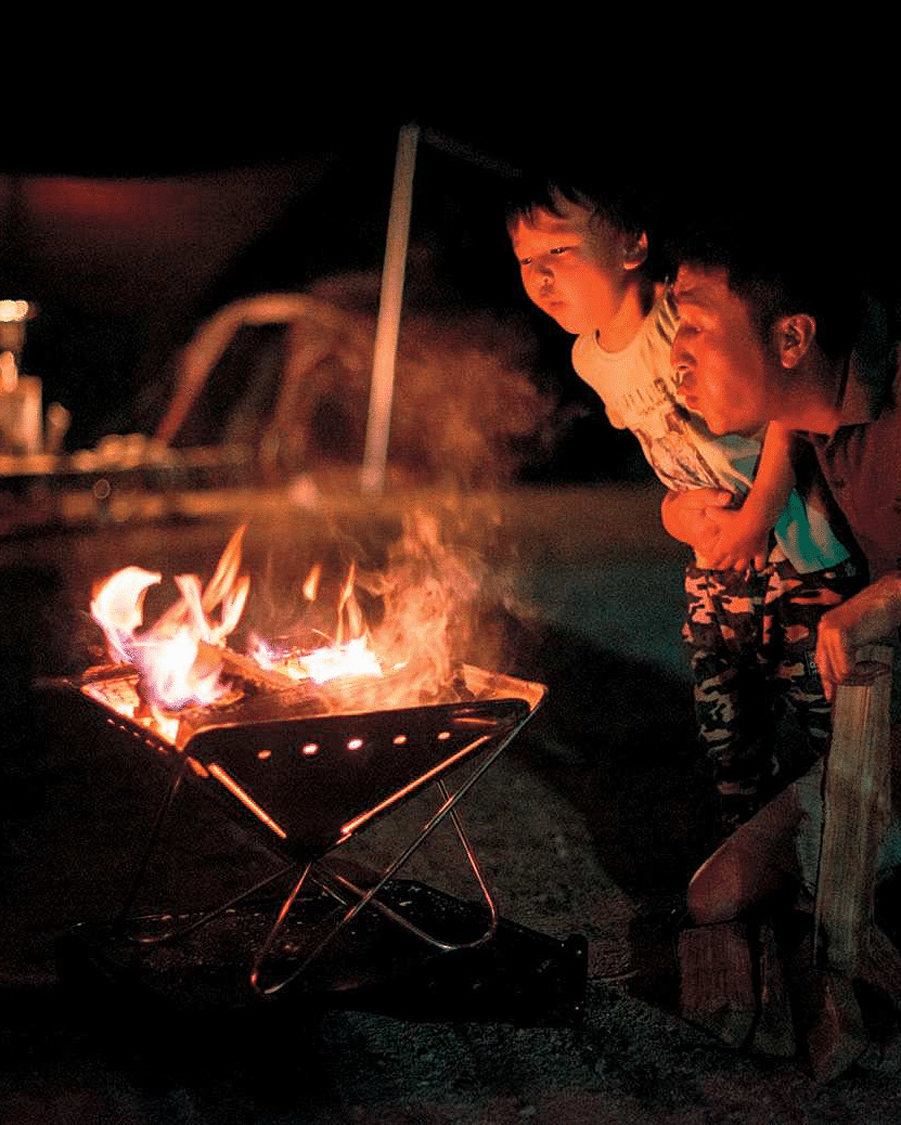 Homme | Snow Peak Tabiki Fire & Grill Stainless Steel | Snow Peak | Tabiki Fire & Grill Stainless Steel