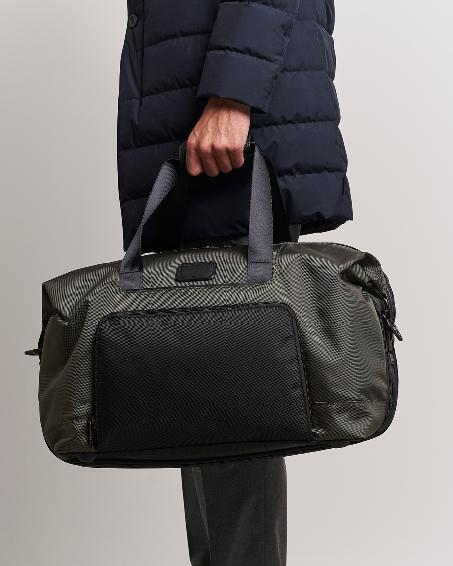 Homme | TUMI Alpha 3 Double Expansion Satchel Olive Night | TUMI | Alpha 3 Double Expansion Satchel Olive Night