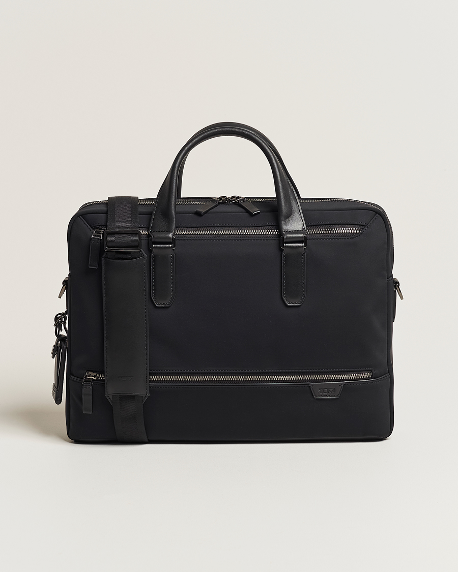 Homme | TUMI Harrison Avondale Top Zip Briefcase Black | TUMI | Harrison Avondale Top Zip Briefcase Black
