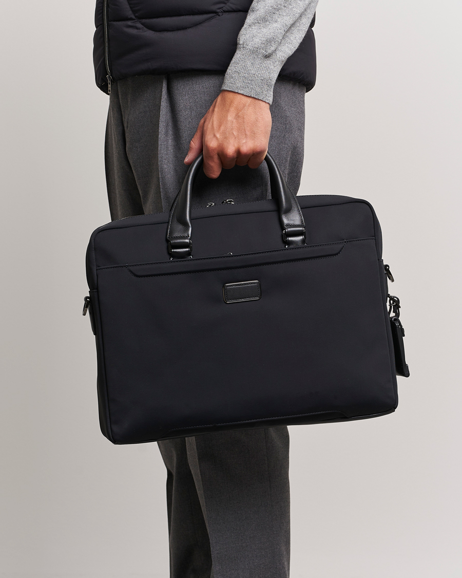 Homme | Formal Wear | TUMI | Harrison Avondale Top Zip Briefcase Black