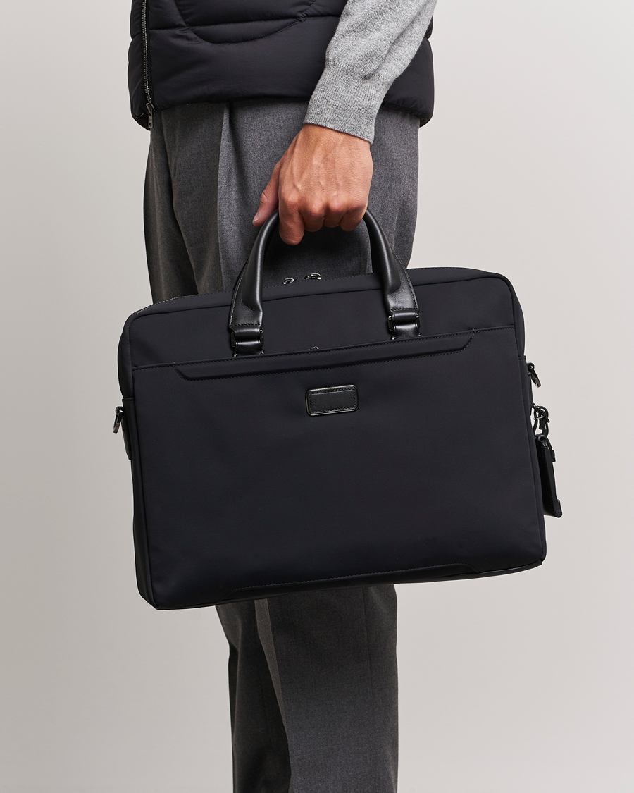 Homme | TUMI Harrison Avondale Top Zip Briefcase Black | TUMI | Harrison Avondale Top Zip Briefcase Black