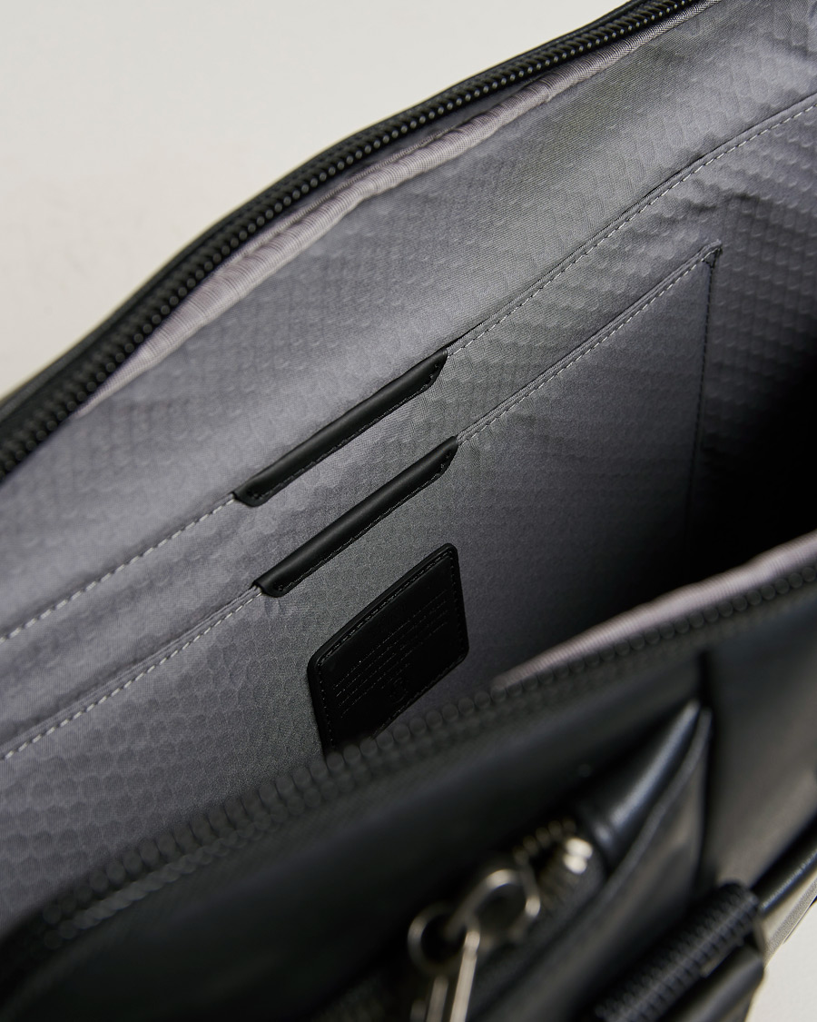 Homme | TUMI Alpha Bravo Academy Leather Brief Black | TUMI | Alpha Bravo Academy Leather Brief Black