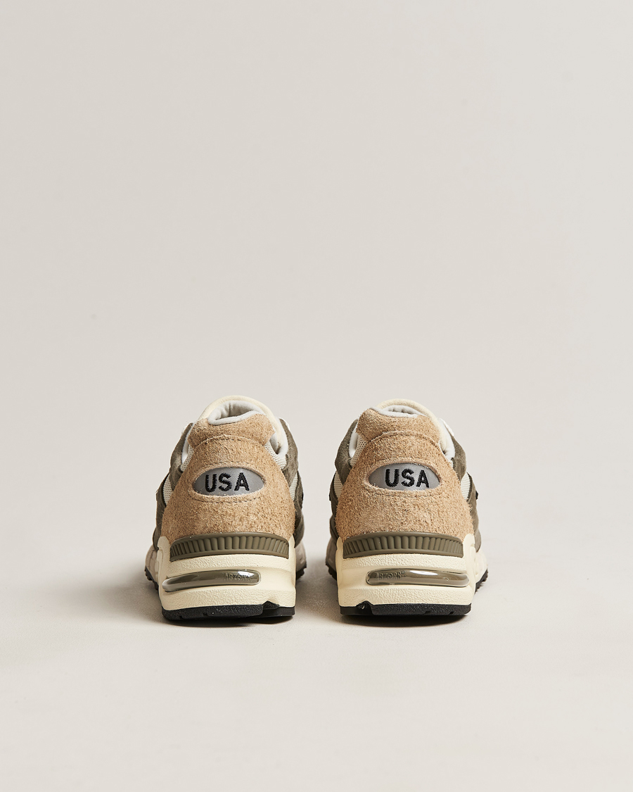 Homme | New Balance Made In USA 990 Sneakers Khaki/Beige | New Balance | Made In USA 990 Sneakers Khaki/Beige