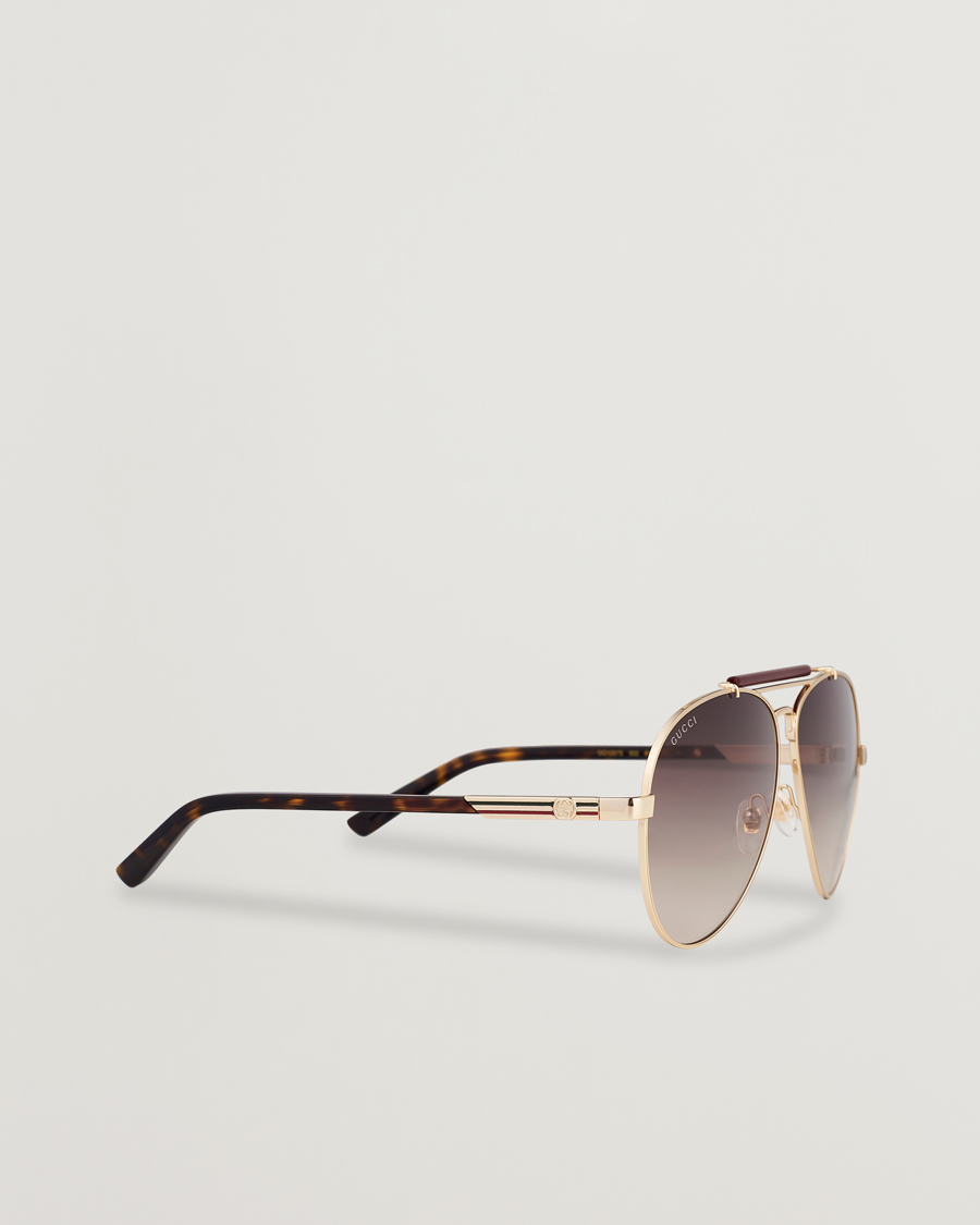 Homme | Gucci GG1287S Sunglasses Havana/Gold | Gucci | GG1287S Sunglasses Havana/Gold
