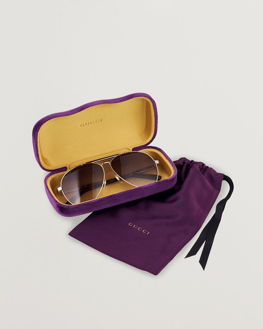 Homme | Gucci GG1287S Sunglasses Havana/Gold | Gucci | GG1287S Sunglasses Havana/Gold