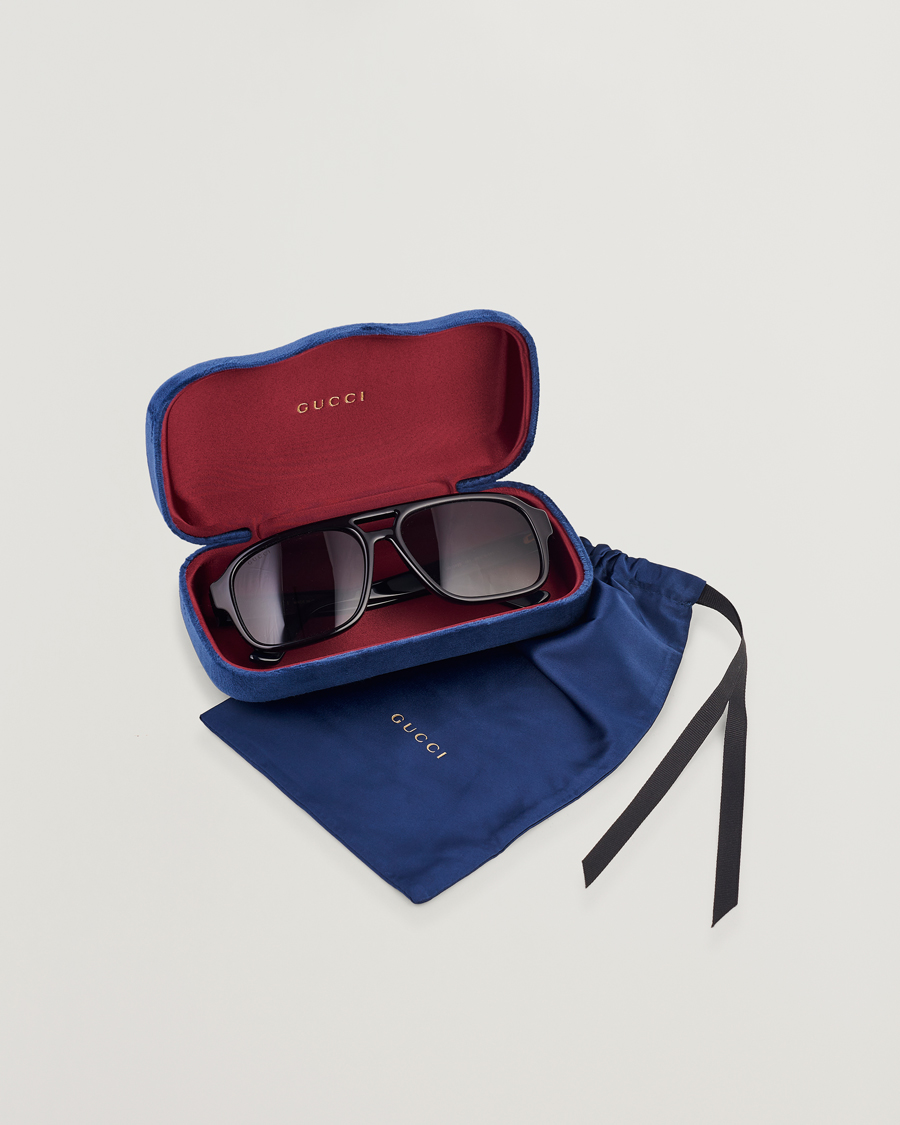 Homme | Lunettes De Soleil | Gucci | GG1342S Sunglasses Black Smoke
