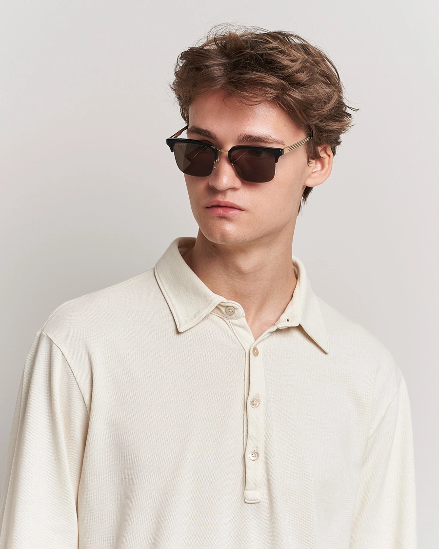 Men | Gucci | Gucci | GG1226S Sunglasses Gold