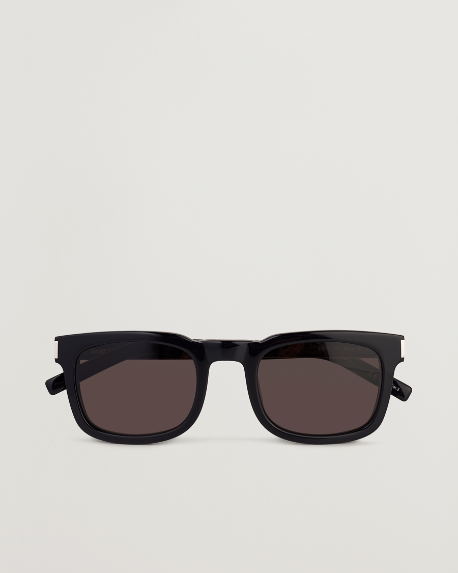 Homme | Saint Laurent SL 581 Sunglasses Black/Silver | Saint Laurent | SL 581 Sunglasses Black/Silver