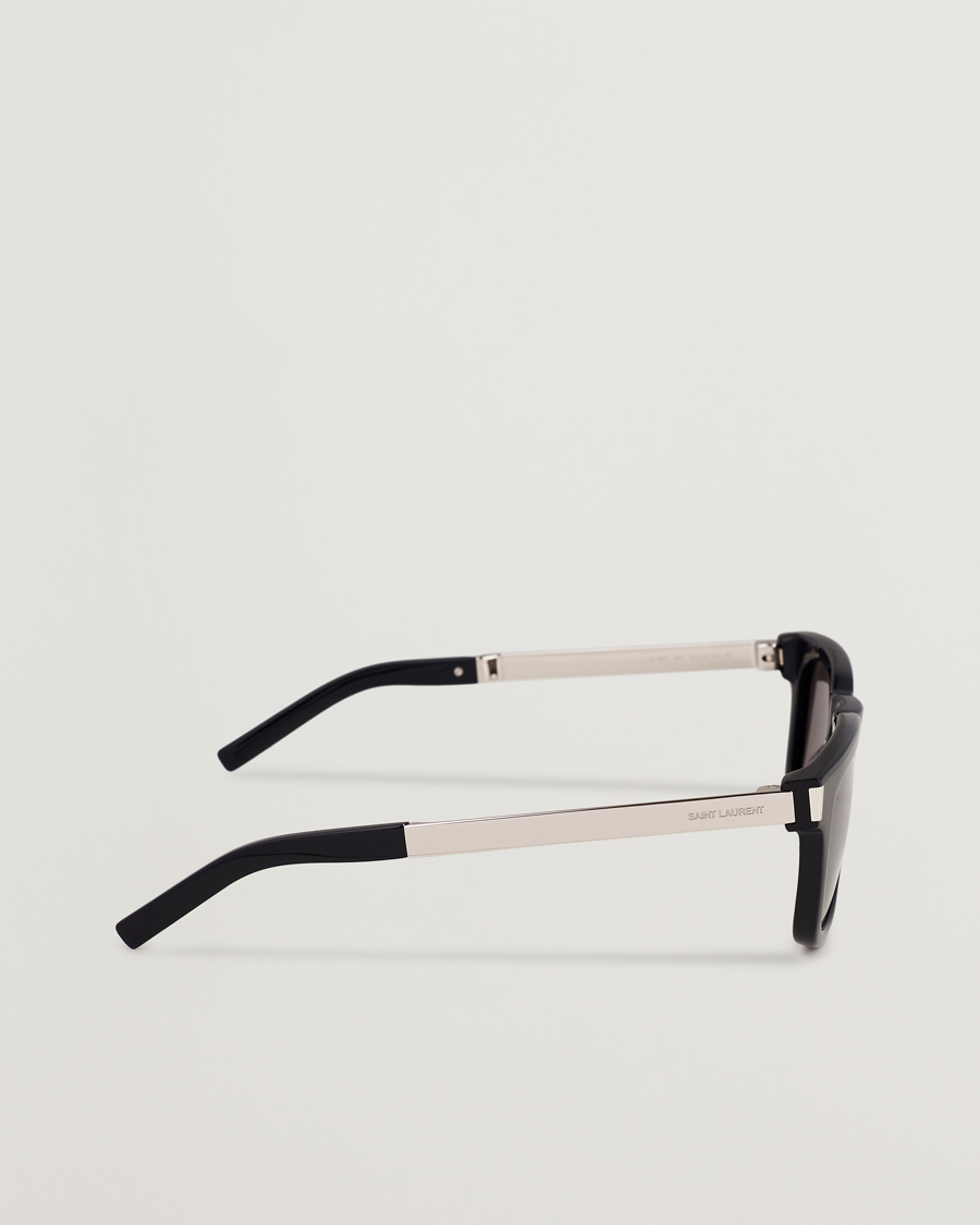 Homme | Saint Laurent SL 581 Sunglasses Black/Silver | Saint Laurent | SL 581 Sunglasses Black/Silver