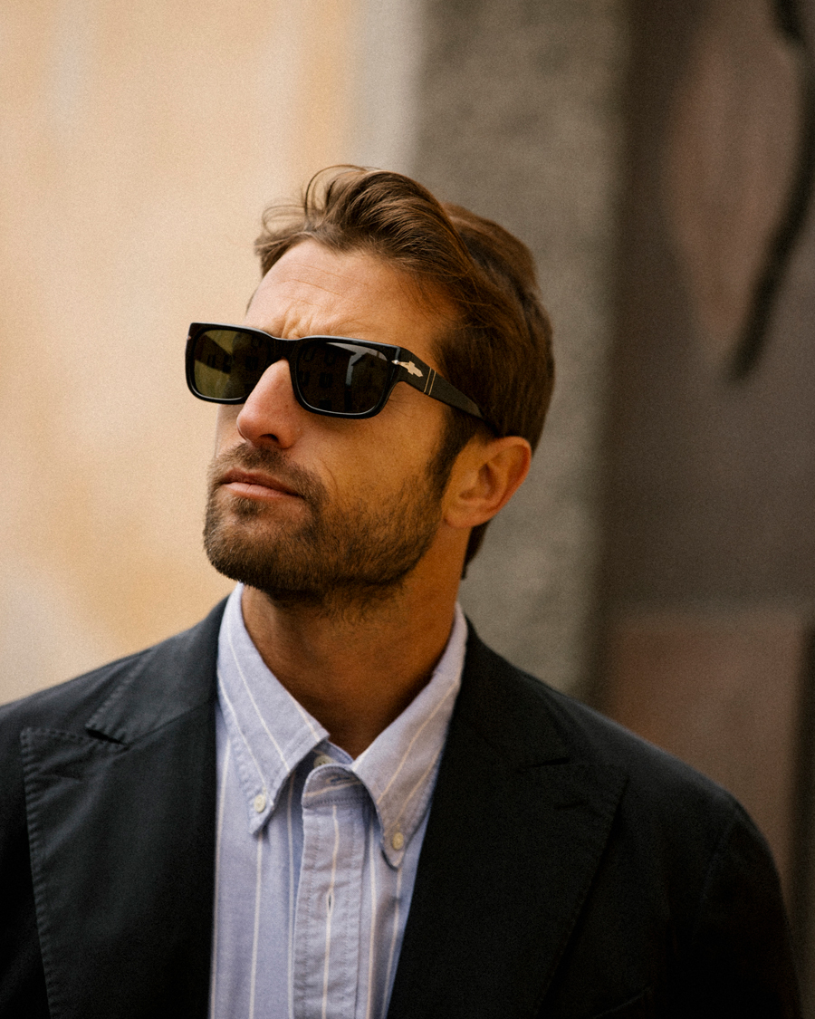 Homme | Lunettes De Soleil | Persol | Sartoria Sunglasses Black