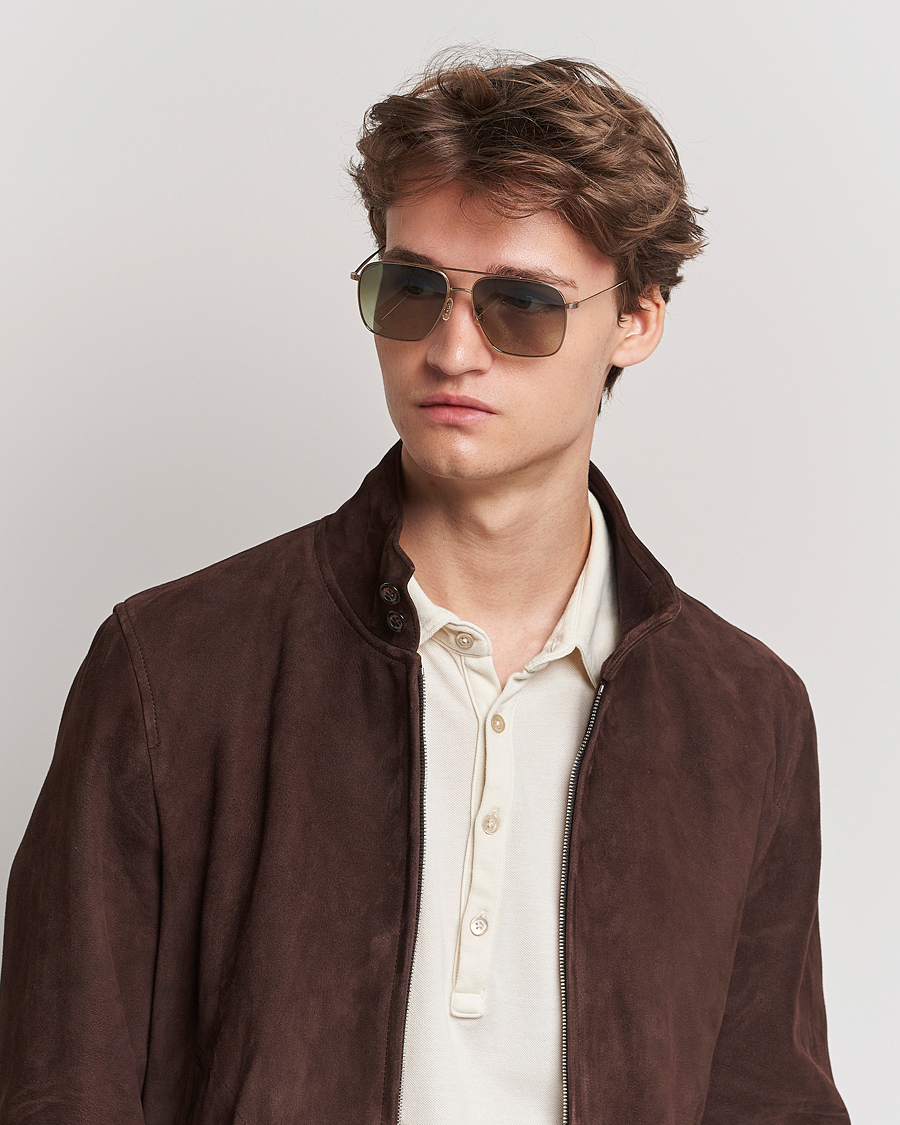 Homme |  | Oliver Peoples | 0OV1320ST Dresner Sunglasses Gold