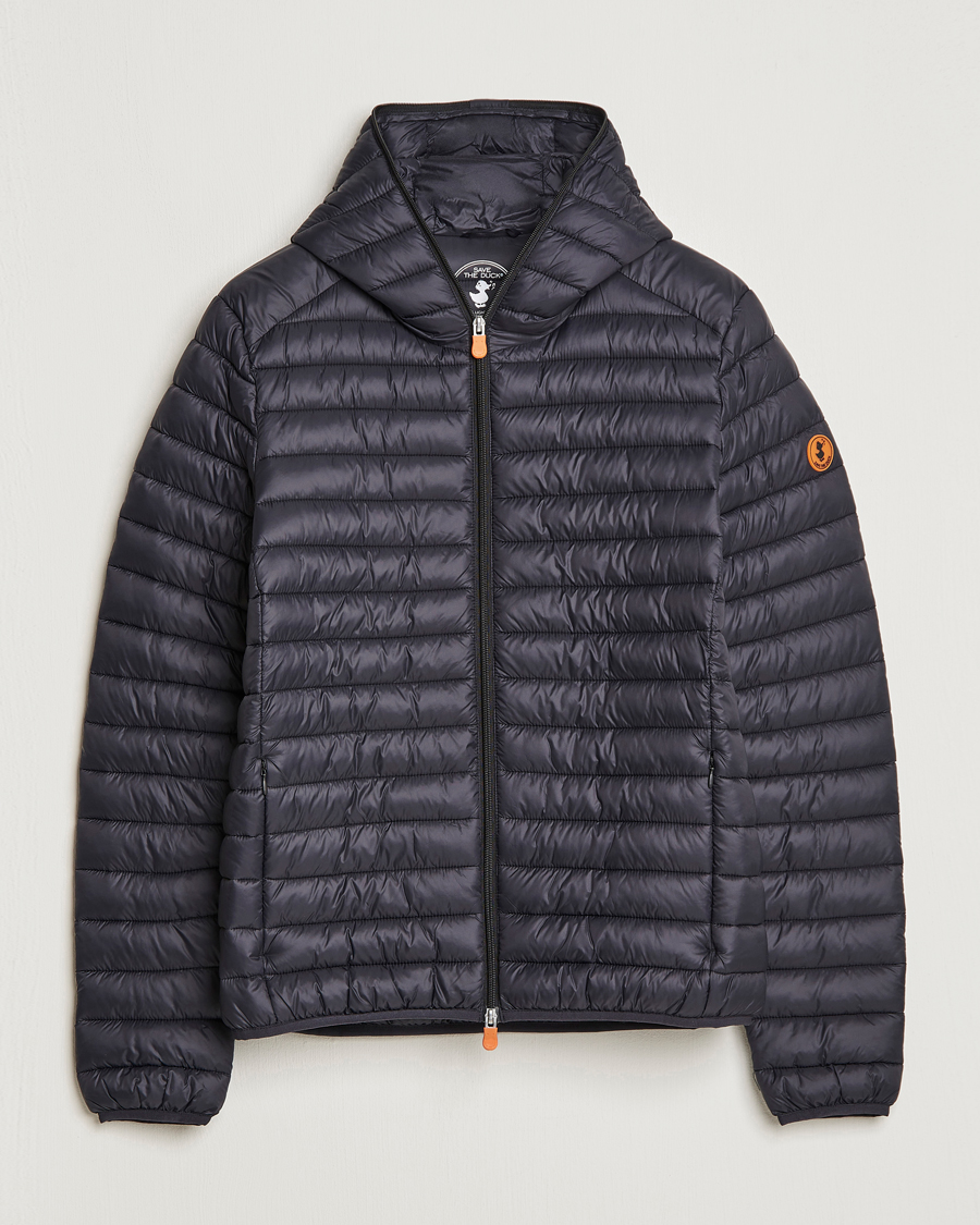 Homme | Manteaux Et Vestes | Save The Duck | Duffy Lightweight Padded Hood Jacket Black