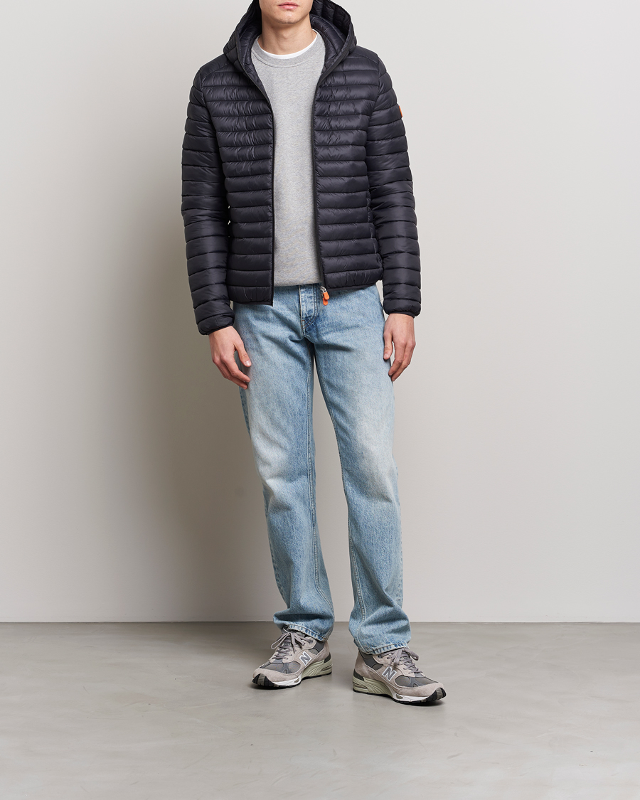 Homme | Manteaux Et Vestes | Save The Duck | Duffy Lightweight Padded Hood Jacket Black