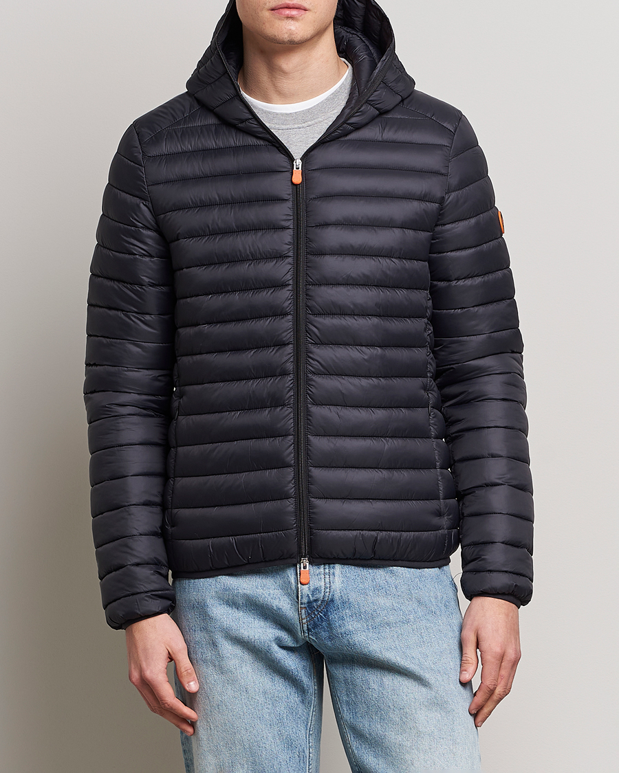Homme | Manteaux Et Vestes | Save The Duck | Duffy Lightweight Padded Hood Jacket Black