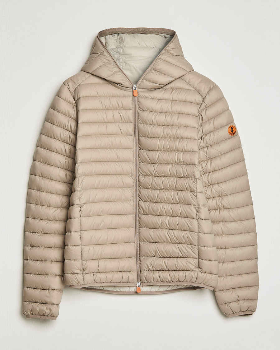Homme | Manteaux Et Vestes | Save The Duck | Duffy Lightweight Padded Hood Jacket Dune Beige