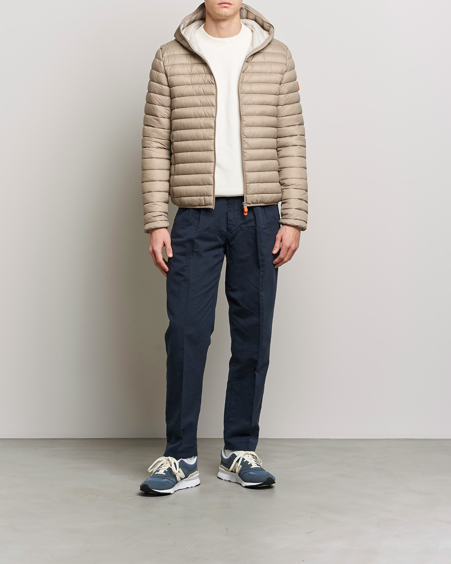 Homme | Manteaux Et Vestes | Save The Duck | Duffy Lightweight Padded Hood Jacket Dune Beige