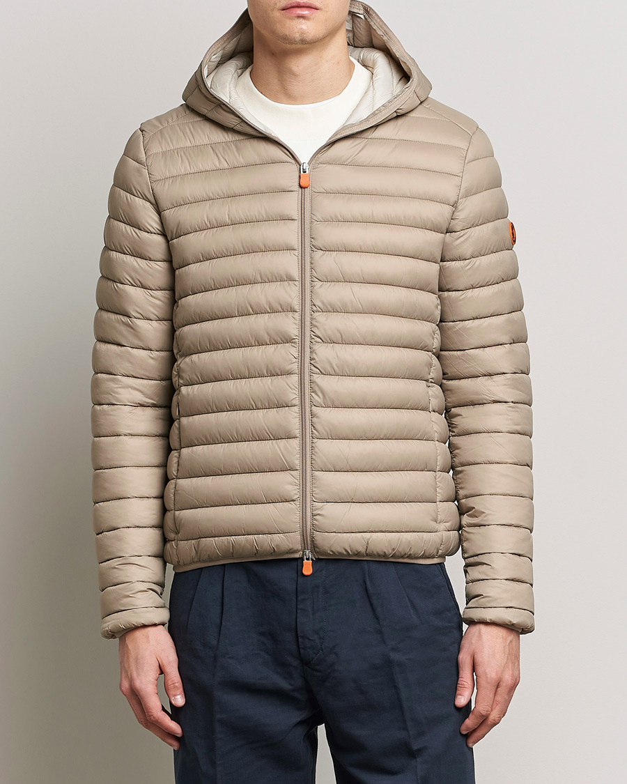 Homme | Manteaux Et Vestes | Save The Duck | Duffy Lightweight Padded Hood Jacket Dune Beige